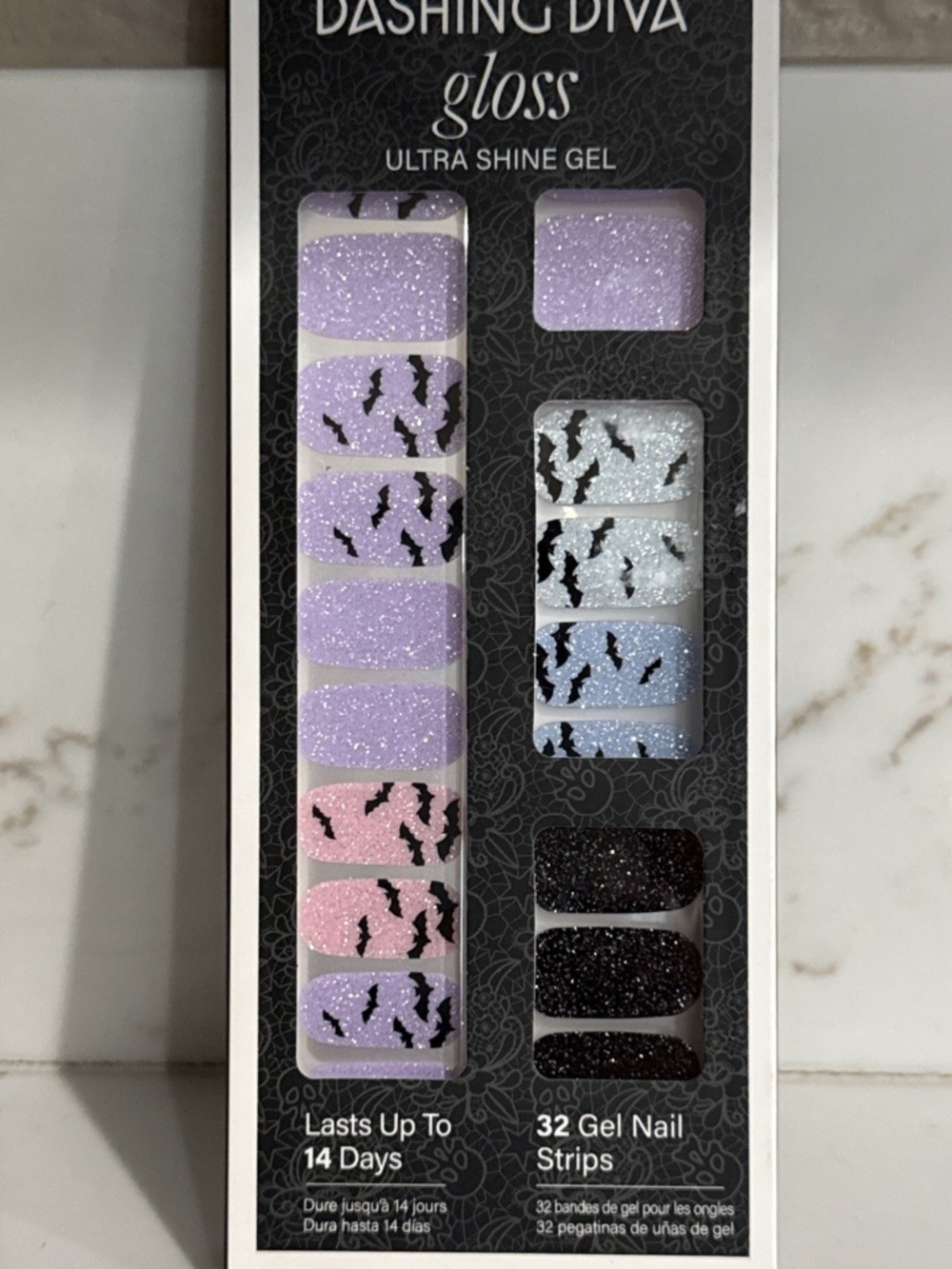 Dashing Diva Halloween Gel Nail Ultra Shine Polish Strips - Dusk Til Dawn